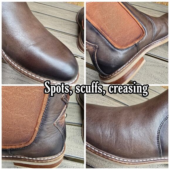 Pikolinos Aldaya Chelsea Boots Size EU41 US 10 - 10.5 Brown Leather Ankle Bootie - Picture 8 of 12